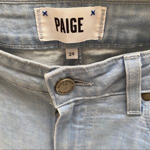 👖 PAIGE Light Blue Skinny Jeans 👖